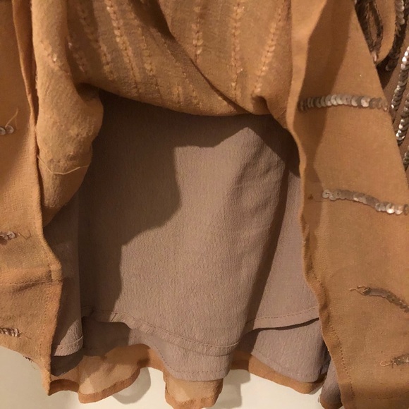 French Connection sequin sleeveless top - Picture 7 of 8